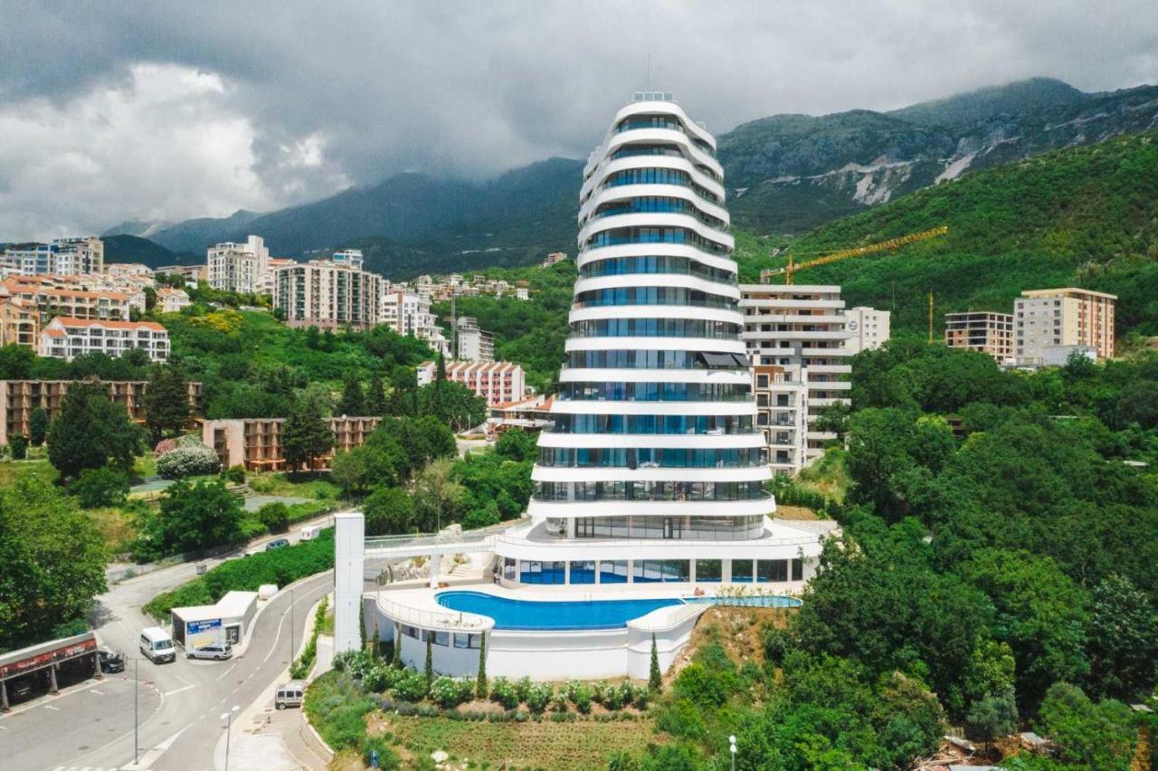 Skyline Vista Appartement Bečići Buitenkant foto
