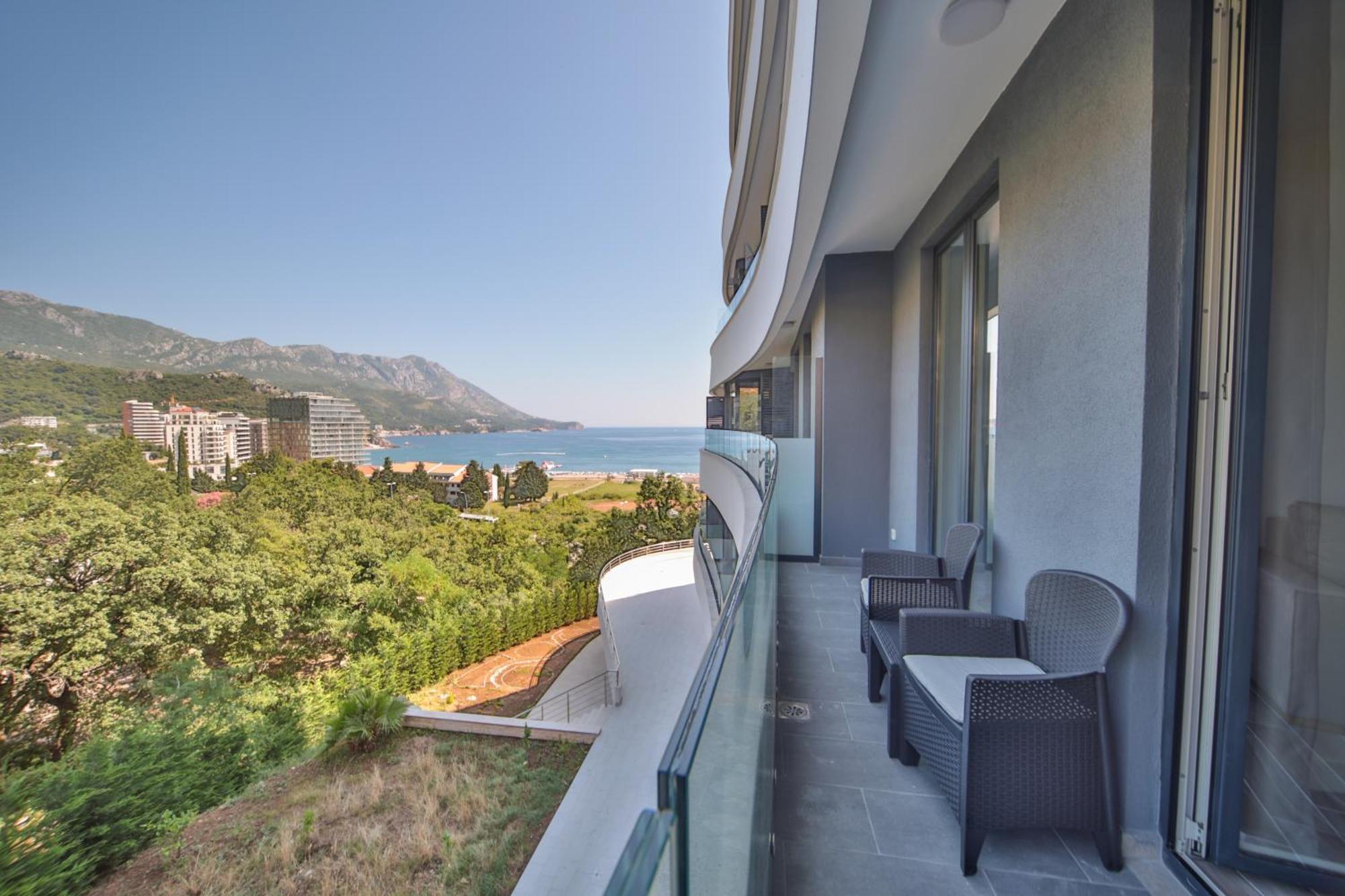 Skyline Vista Appartement Bečići Buitenkant foto