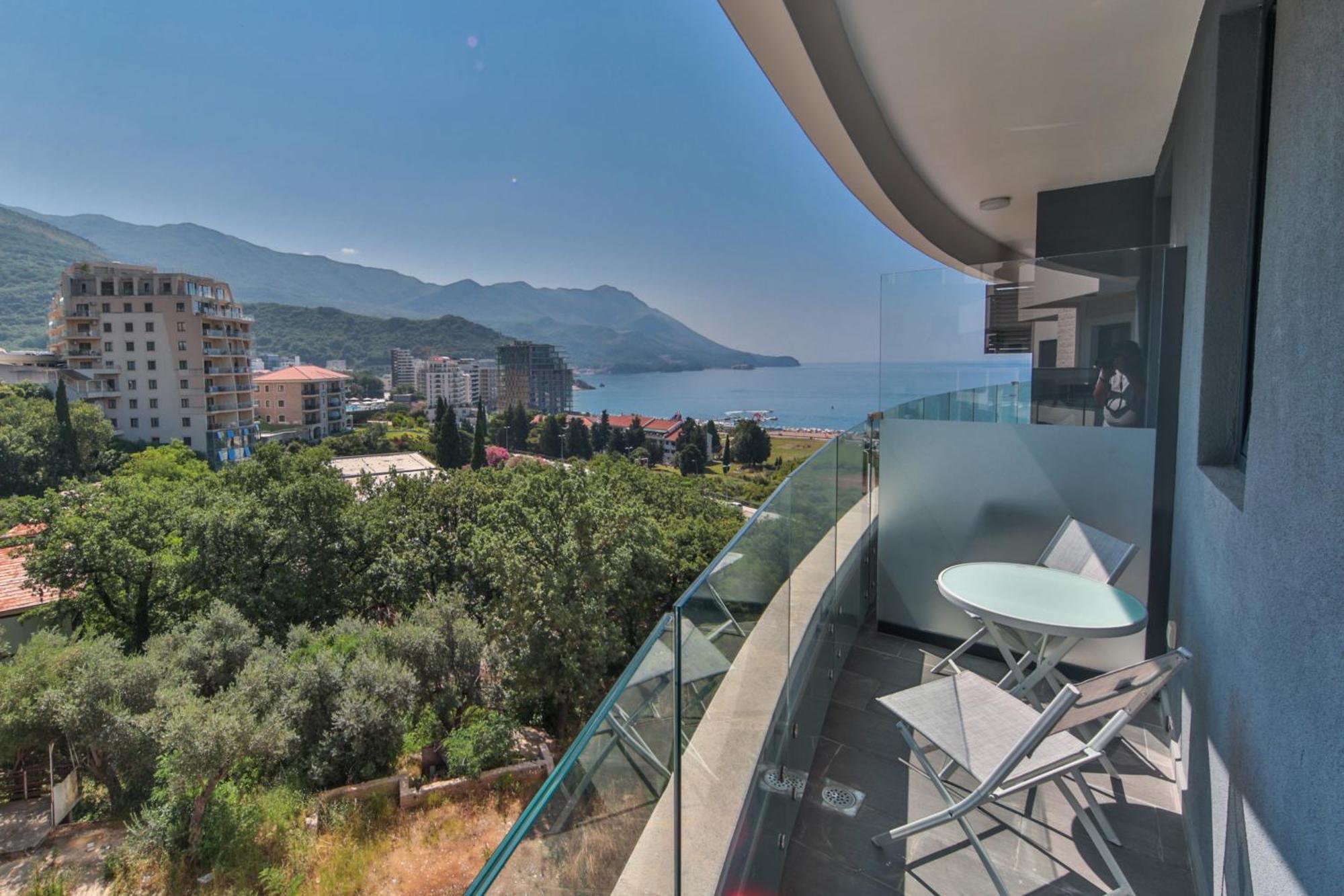 Skyline Vista Appartement Bečići Kamer foto