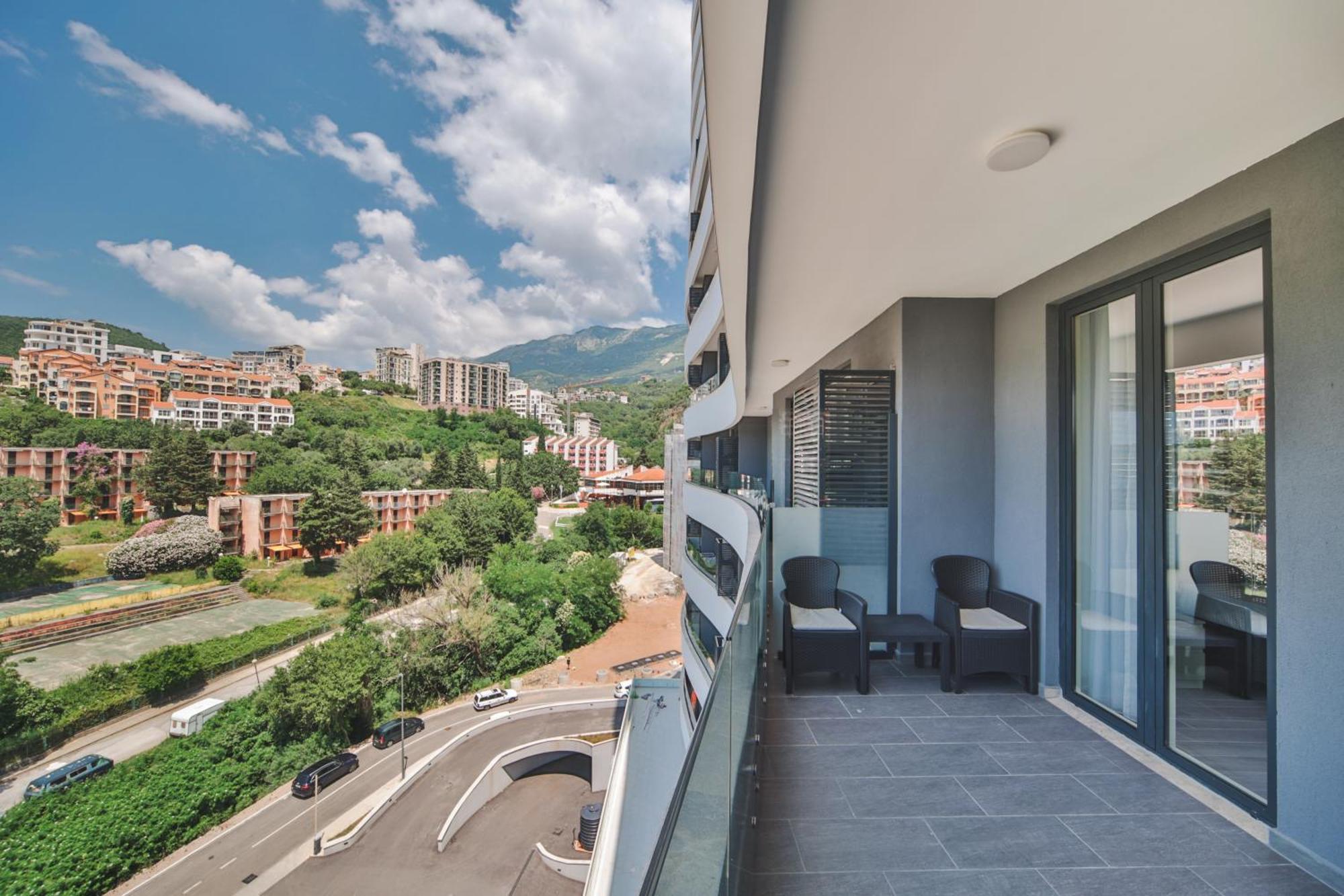 Skyline Vista Appartement Bečići Kamer foto