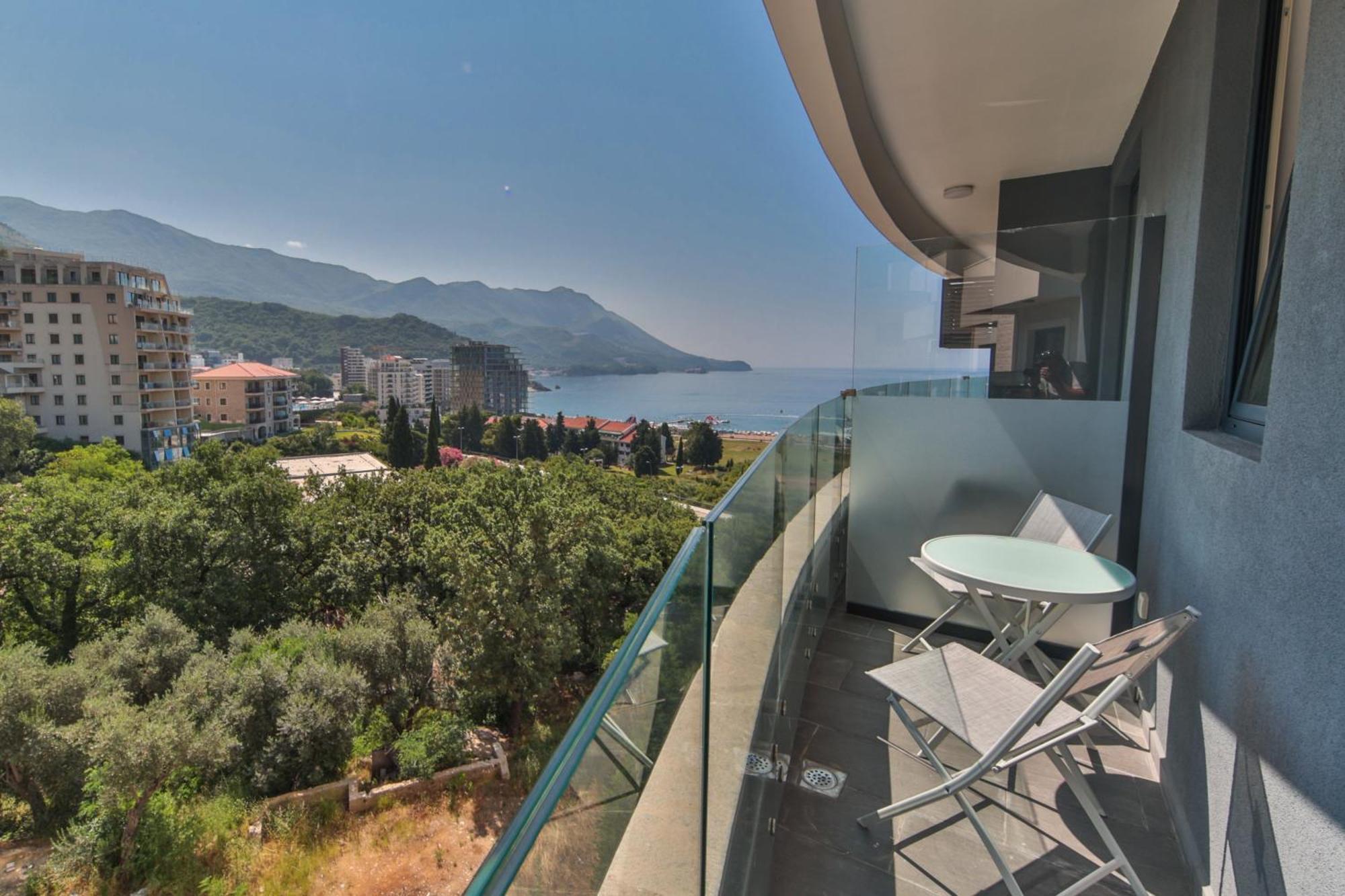 Skyline Vista Appartement Bečići Kamer foto