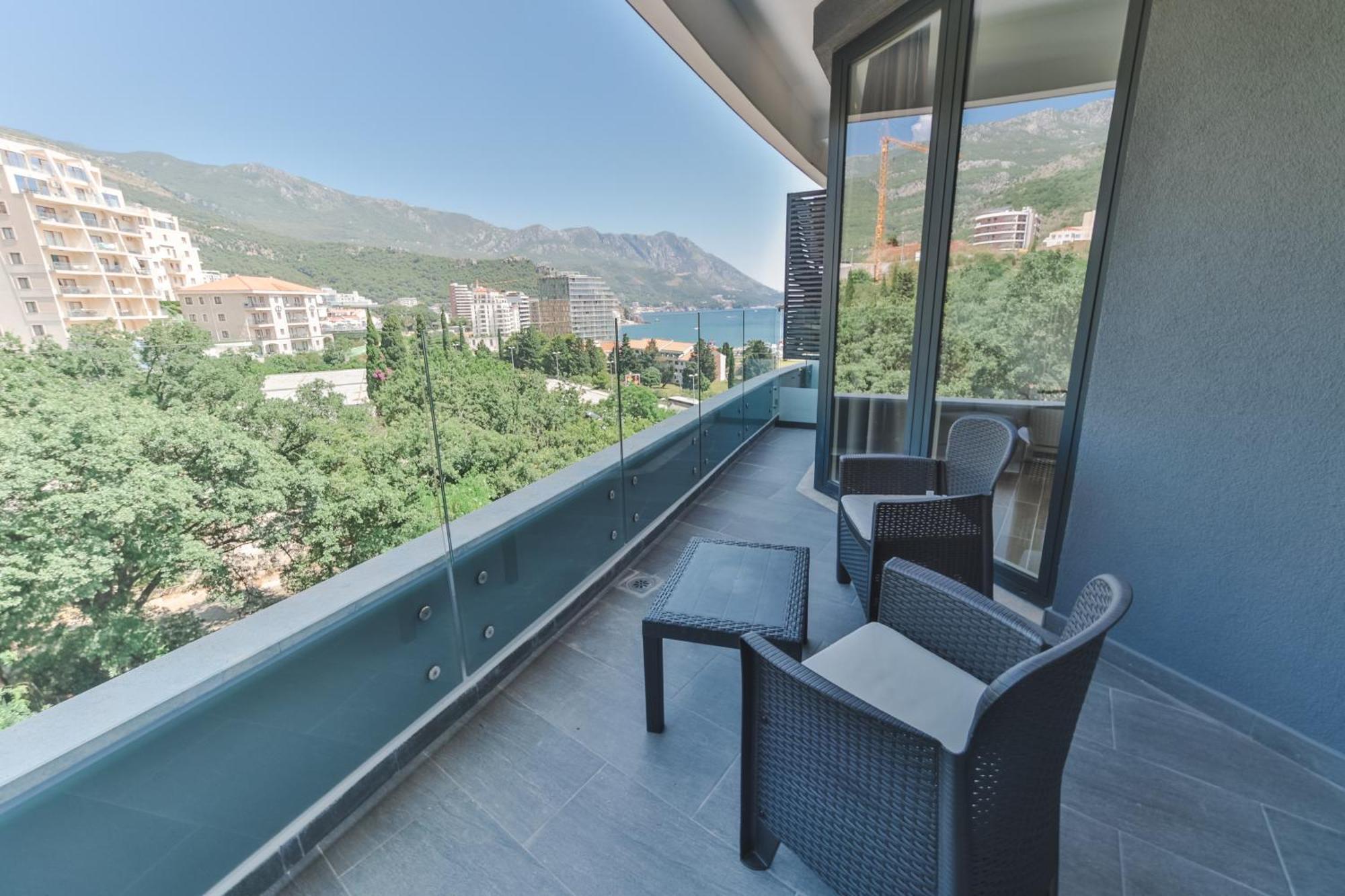 Skyline Vista Appartement Bečići Kamer foto