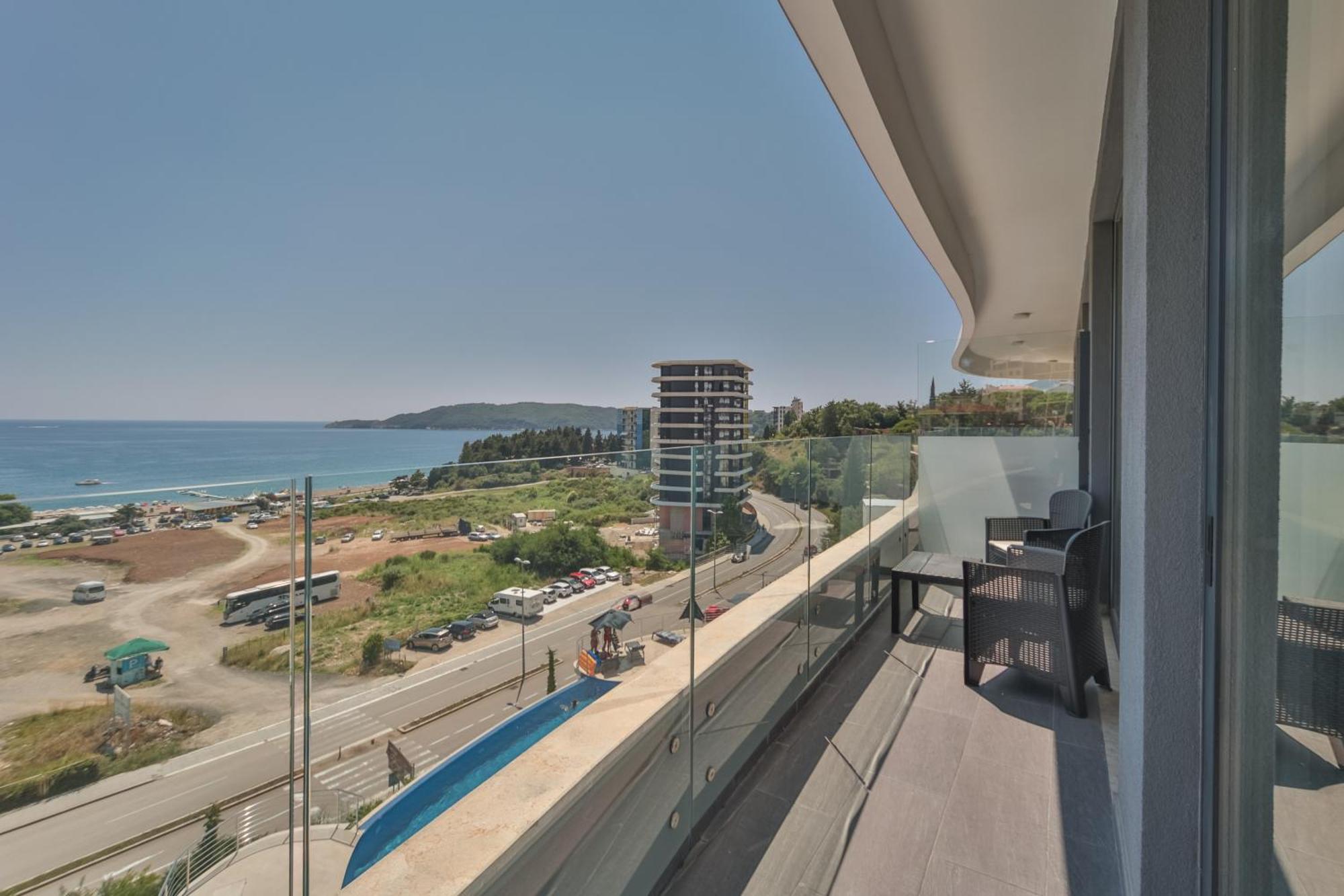 Skyline Vista Appartement Bečići Kamer foto