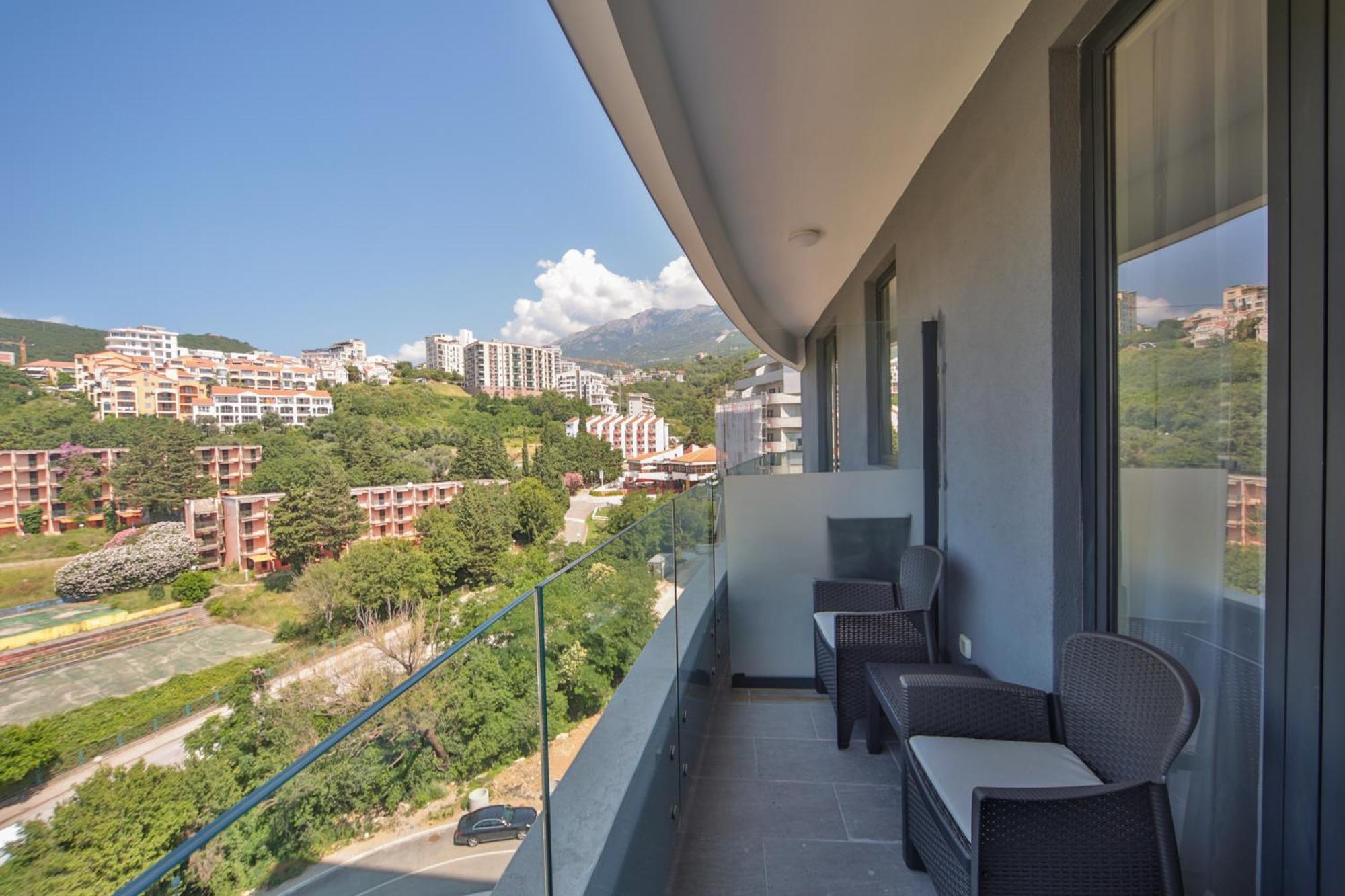 Skyline Vista Appartement Bečići Kamer foto