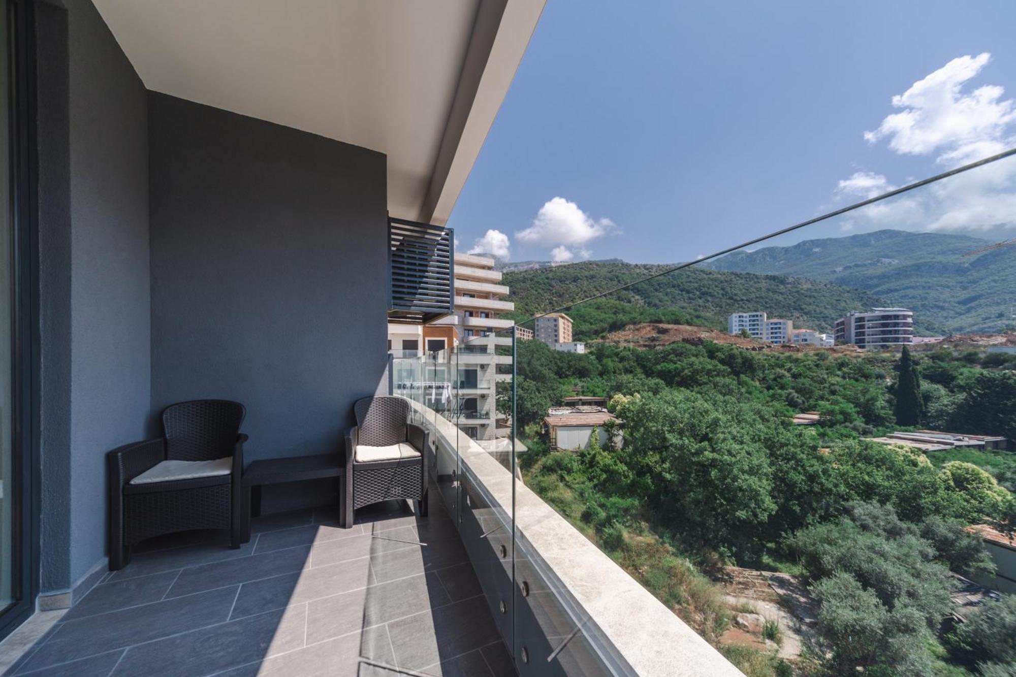 Skyline Vista Appartement Bečići Kamer foto