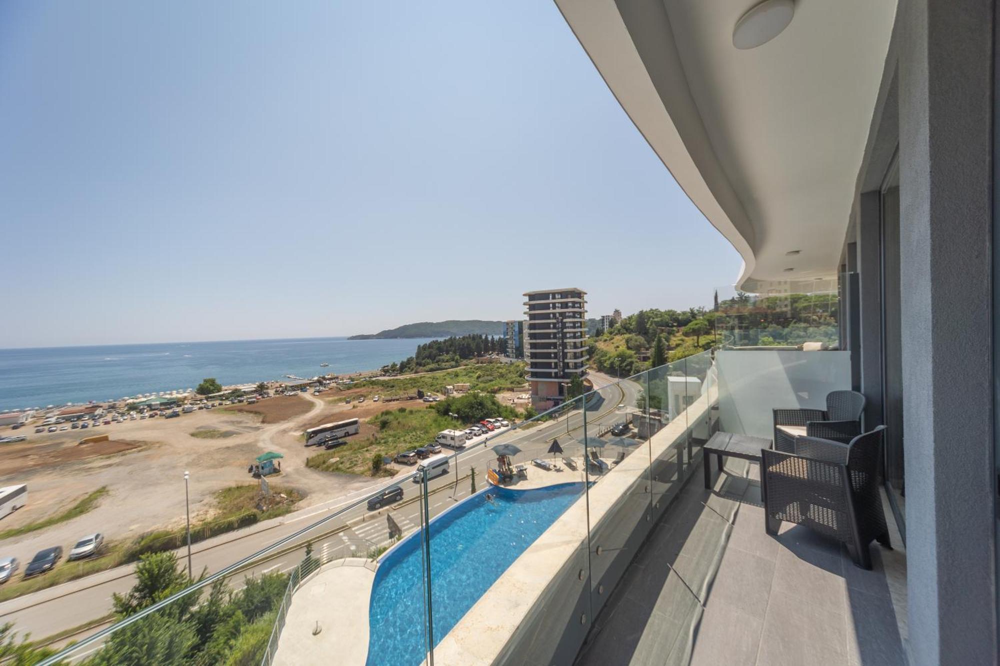 Skyline Vista Appartement Bečići Kamer foto