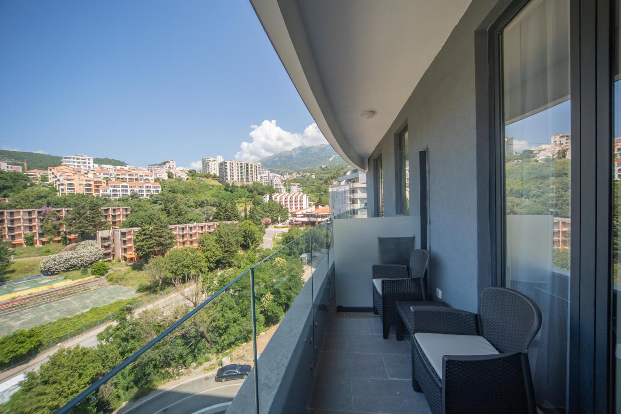 Skyline Vista Appartement Bečići Kamer foto