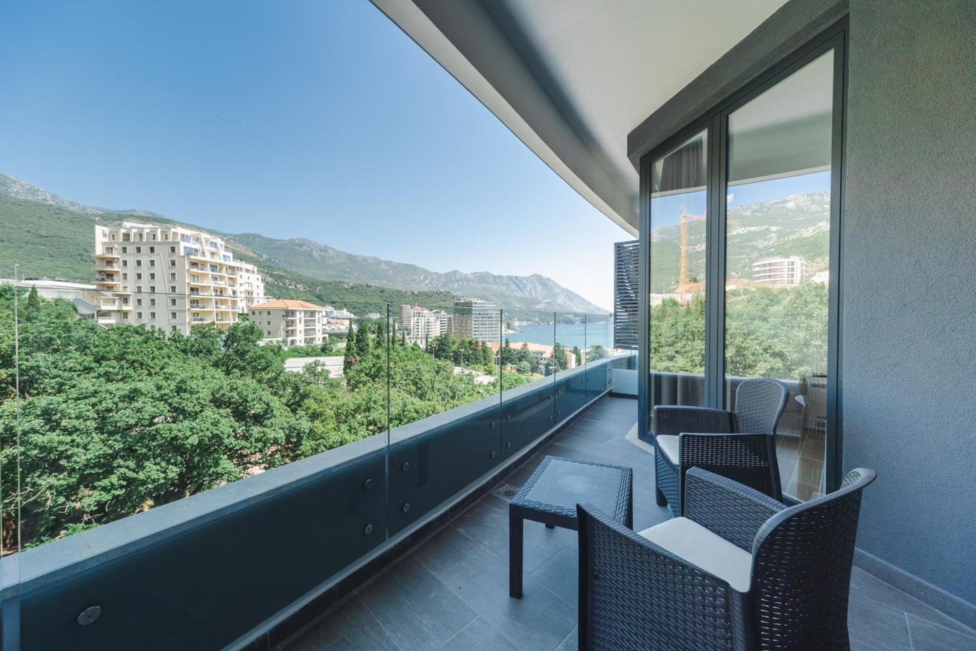 Skyline Vista Appartement Bečići Kamer foto
